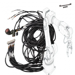 工业设备连接线束机械臂公母线束